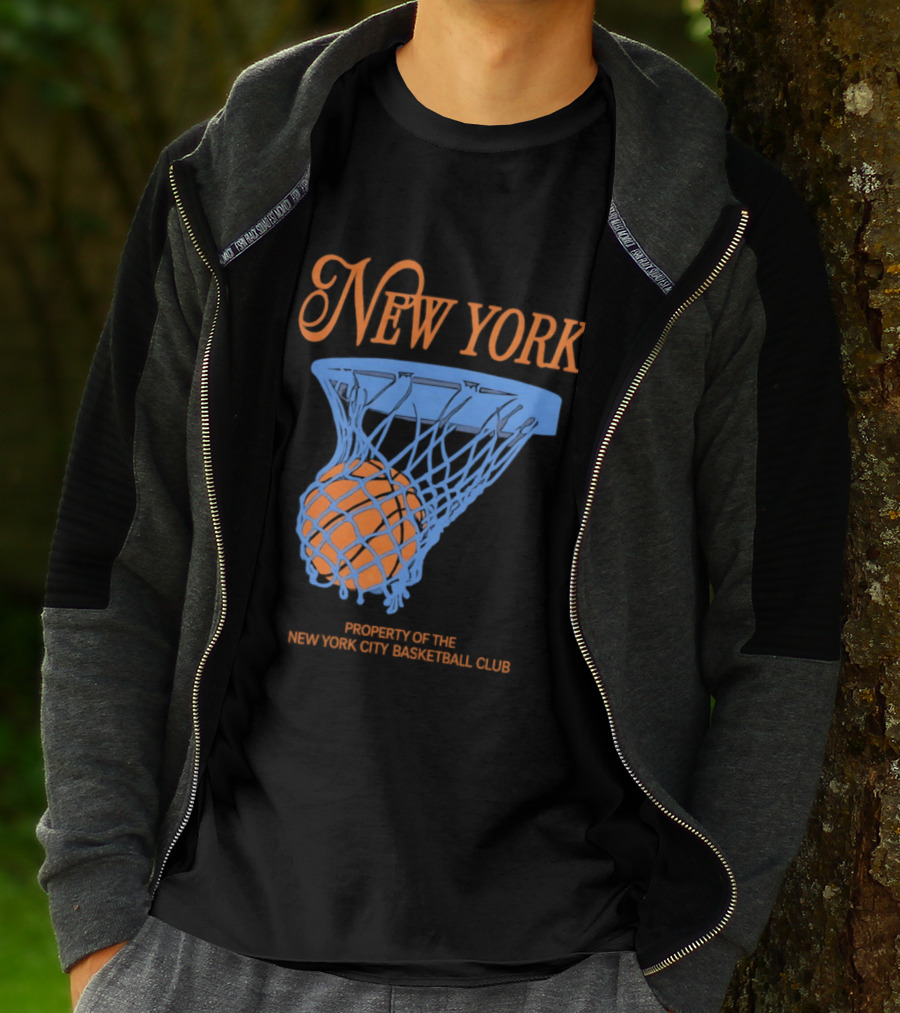 New York Basketball Property Of The New York City Basketball Club T-Shirt