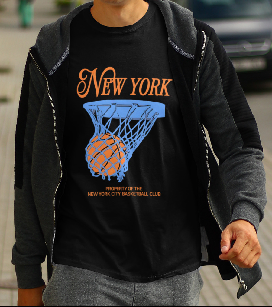 New York Basketball Property Of The New York City Basketball Club T-Shirt