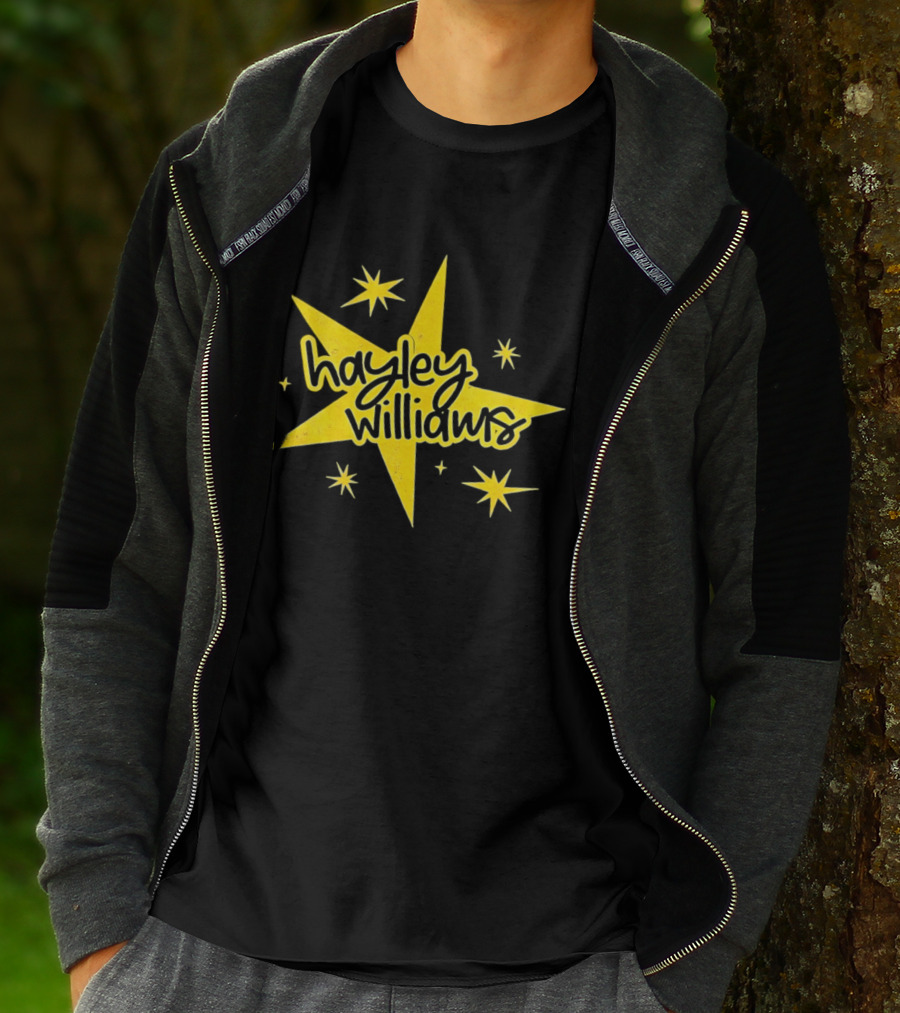 Hayley Williams Golden Starburst Bachelorette Party Star T-Shirt