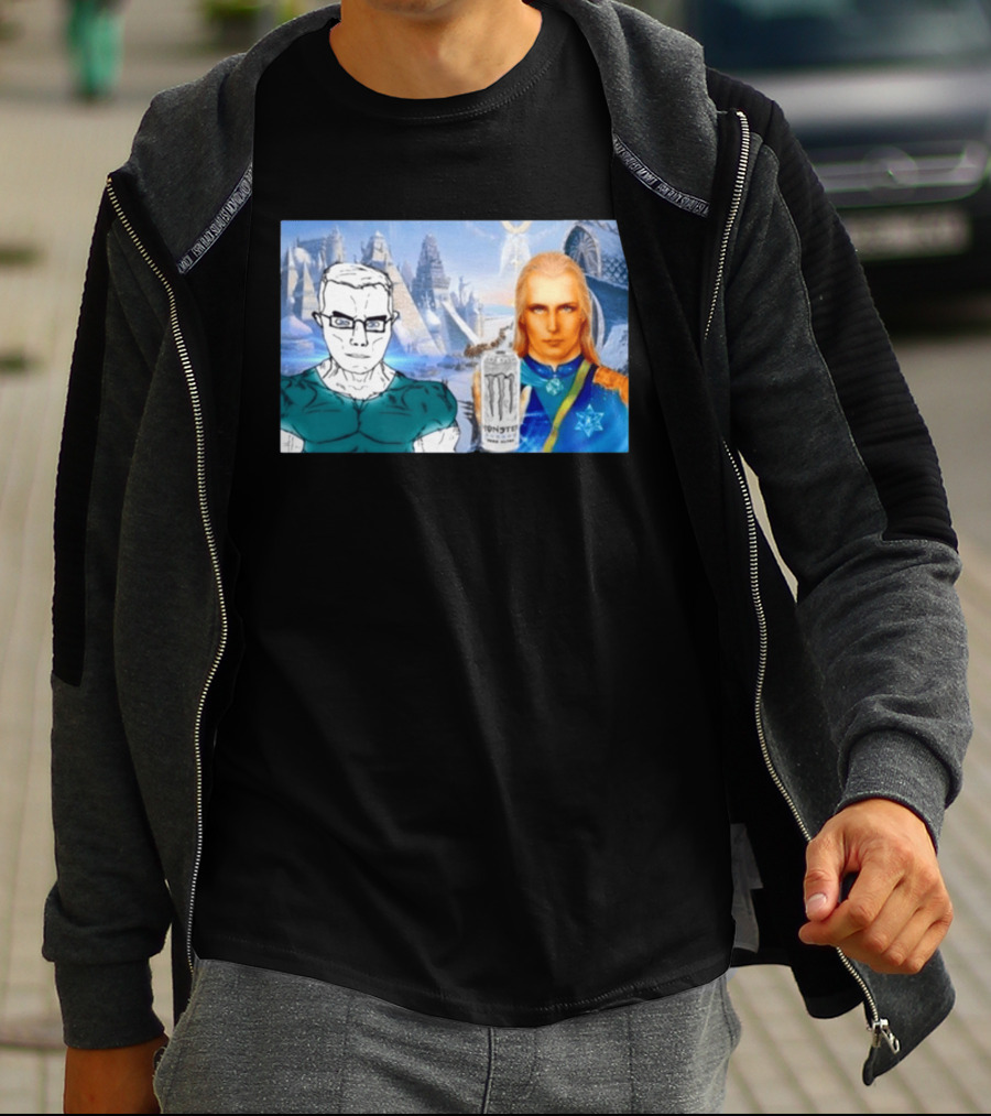 Hyperborea Chudjak Agartha Chud Meme Monster Drink 2026 T-Shirt