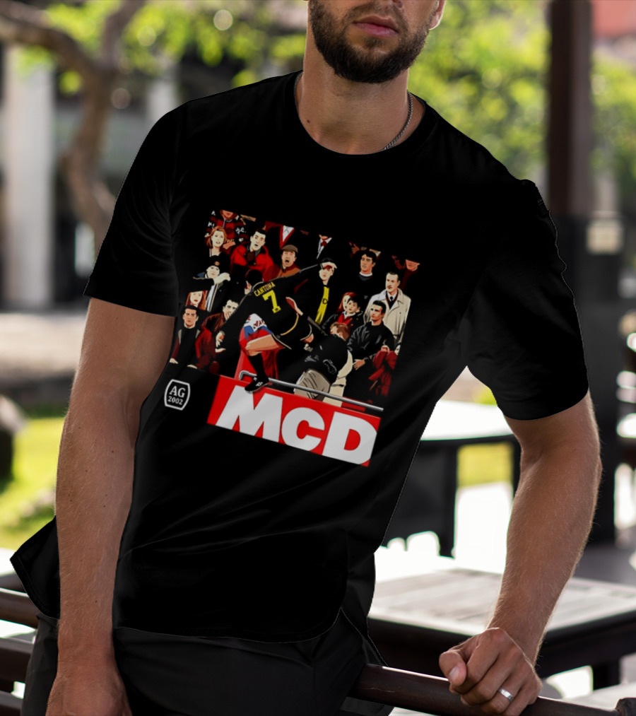 Oh Ah Kung Fu Cantona Kick Crowd Scene MCD T-Shirt