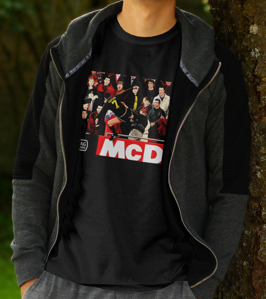 Oh Ah Kung Fu Cantona Kick Crowd Scene MCD T-Shirt