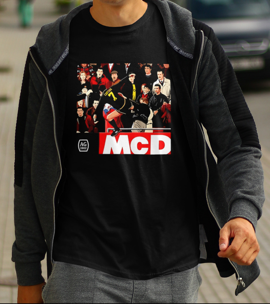 Oh Ah Kung Fu Cantona Kick Crowd Scene MCD T-Shirt