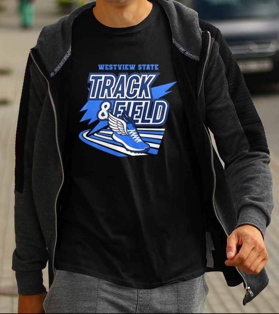 Westview State Track And Field 2026 Winged Shoe T-Shirt