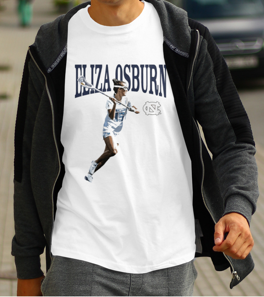 Eliza Osburn North Carolina Lacrosse Tar Heels T-Shirt