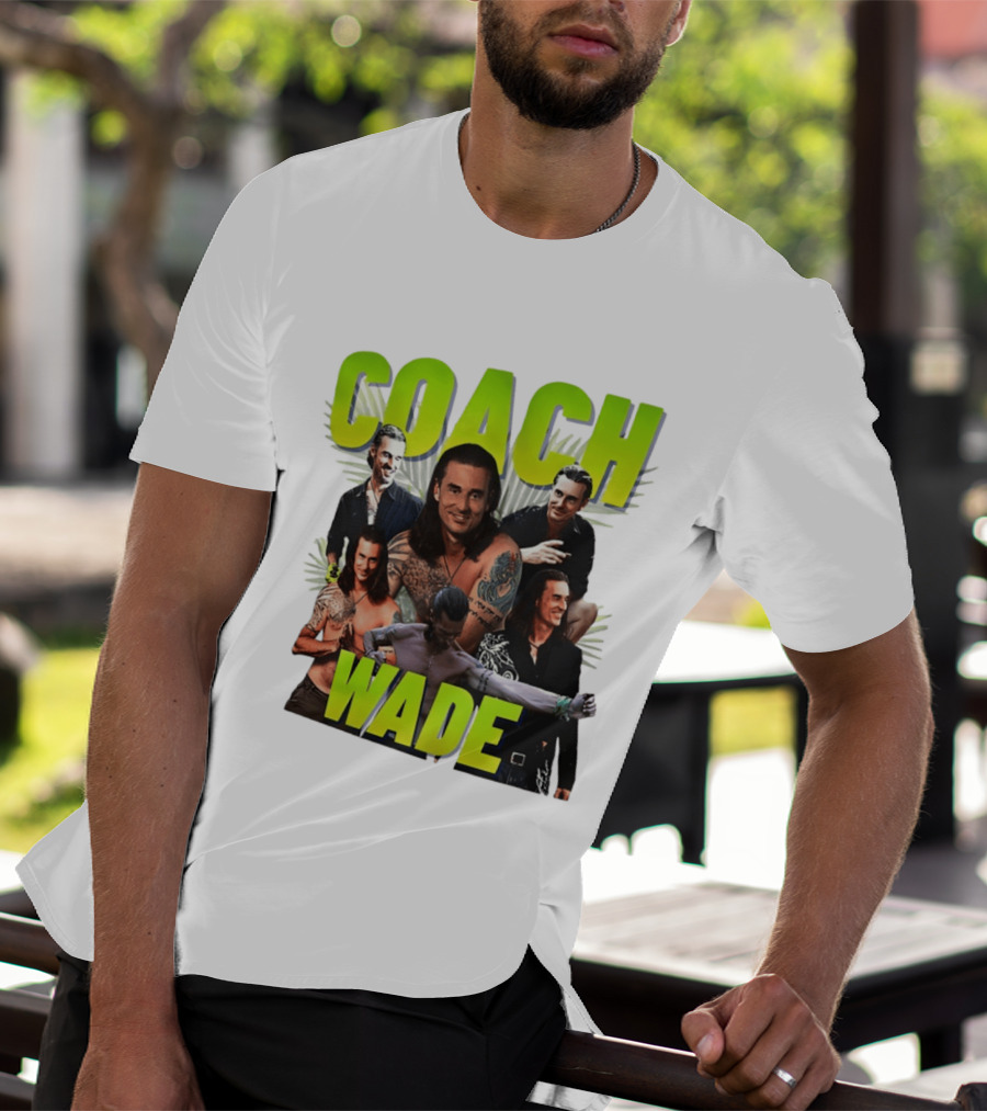 Coach Wade Survivor Tattooed Icon Collage T-Shirt