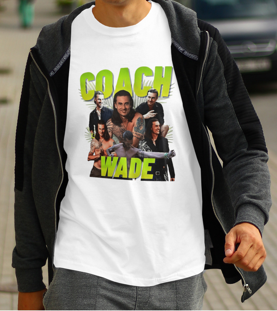 Coach Wade Survivor Tattooed Icon Collage T-Shirt