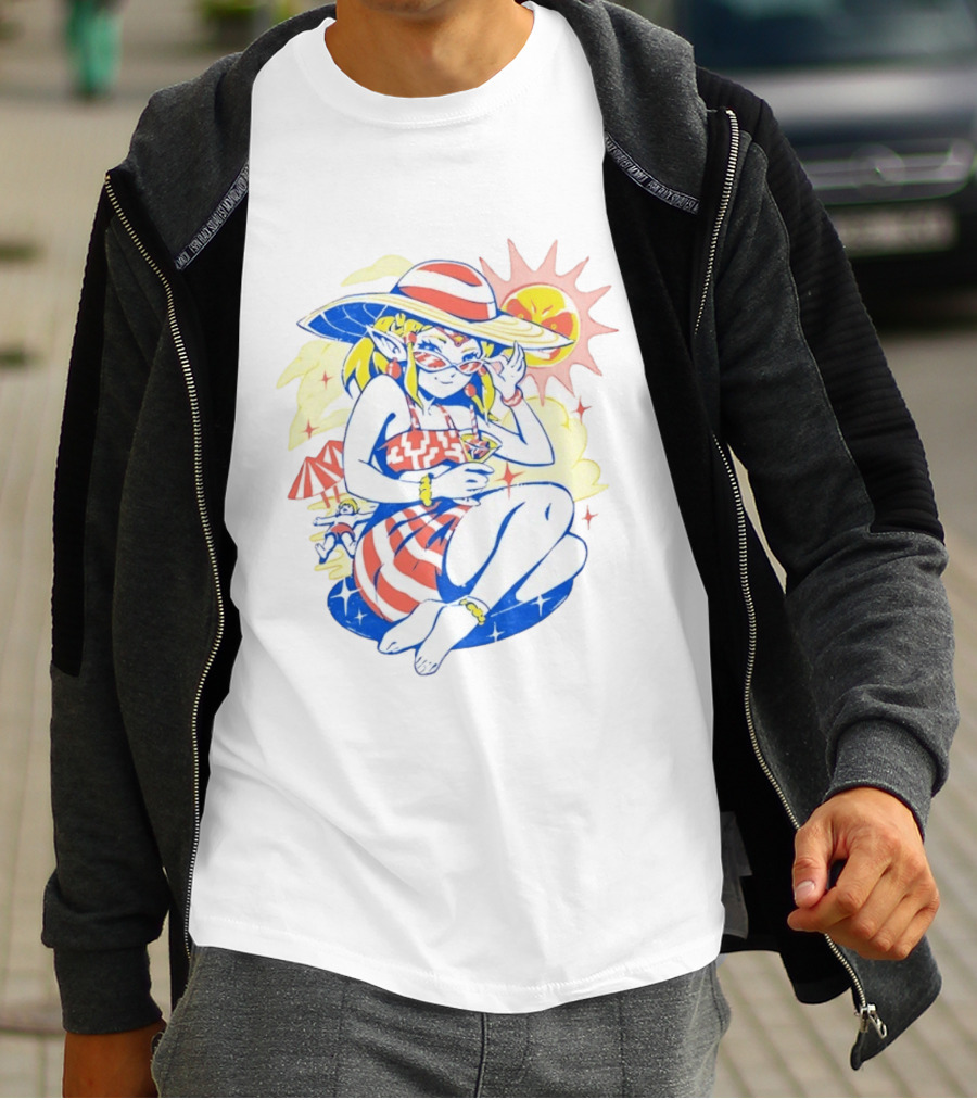 Hylian Princess Summer Season Sun T-Shirt