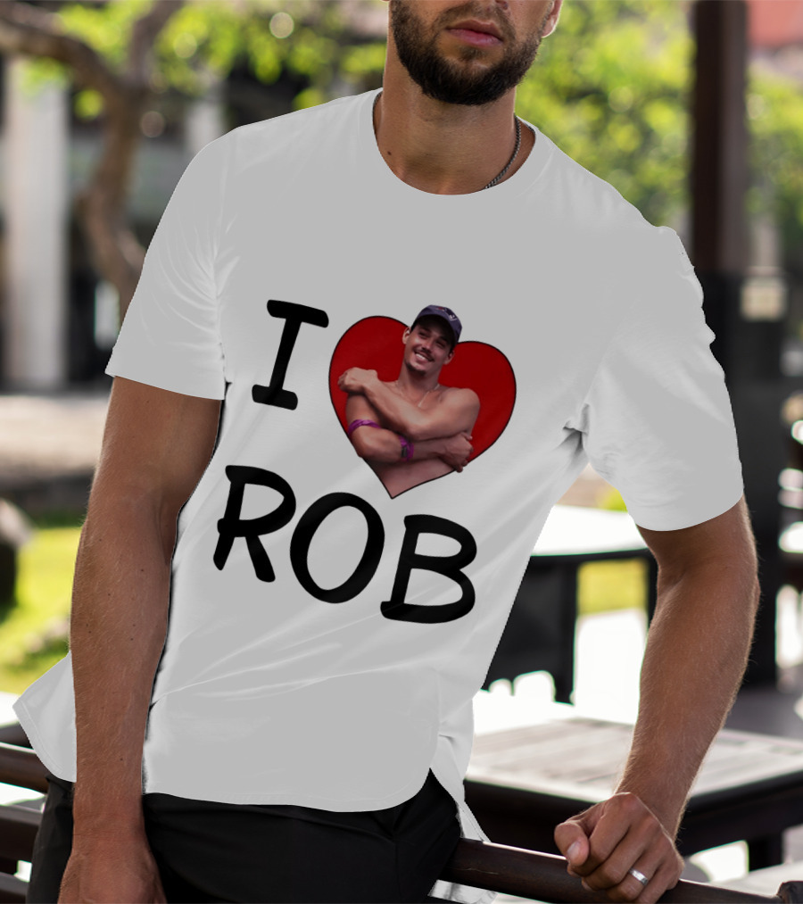 I Heart Rob Boston Rob Mariano Hugging Image T-Shirt