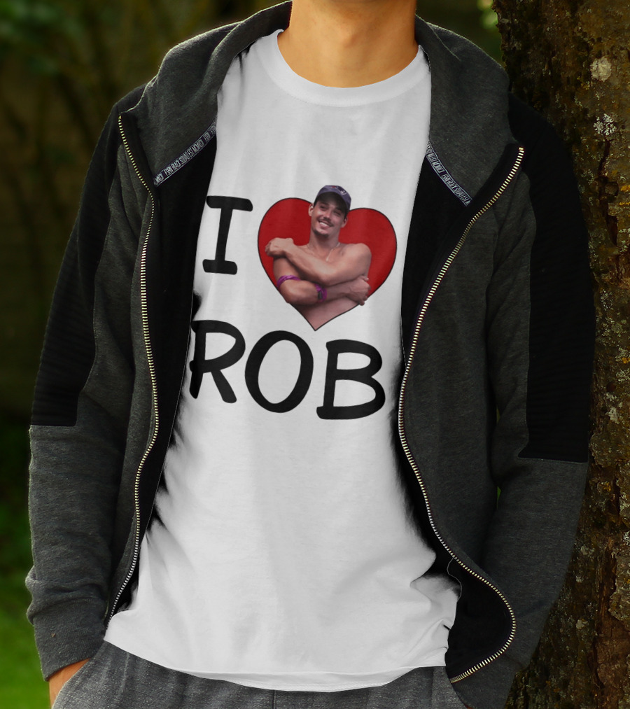 I Heart Rob Boston Rob Mariano Hugging Image T-Shirt
