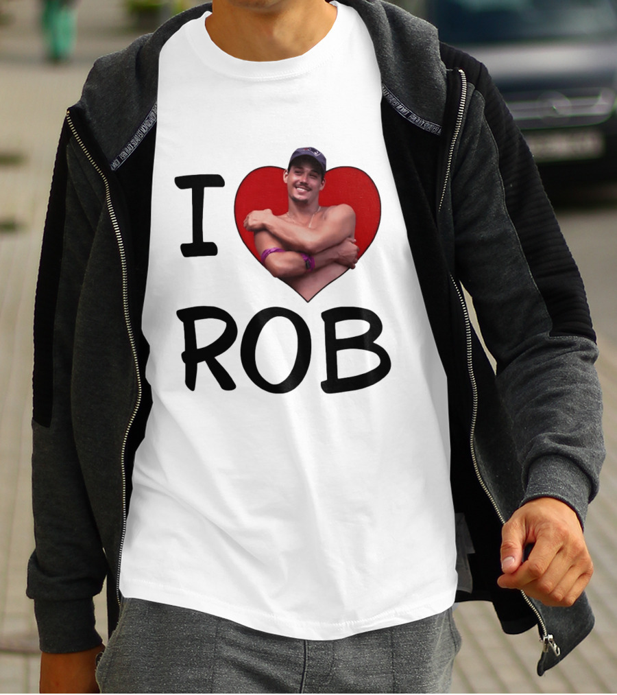 I Heart Rob Boston Rob Mariano Hugging Image T-Shirt