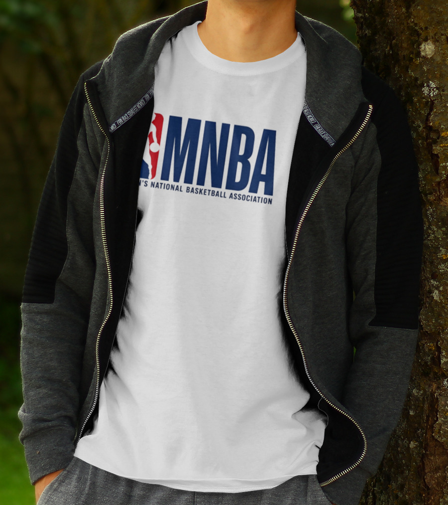 MNBA Men's National Basketball Association Bold Sportswear T-Shirt