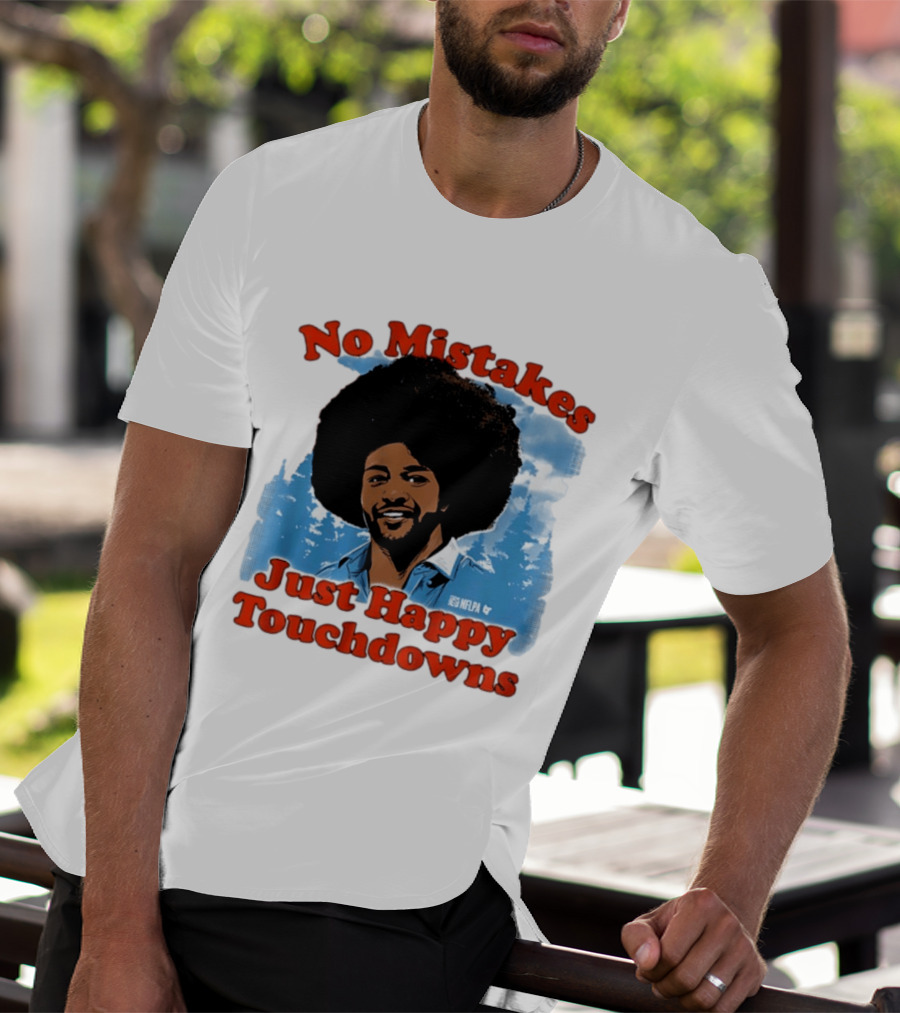 Rome Odunze No Mistakes Just Happy Little Touchdowns NFLPA T-Shirt