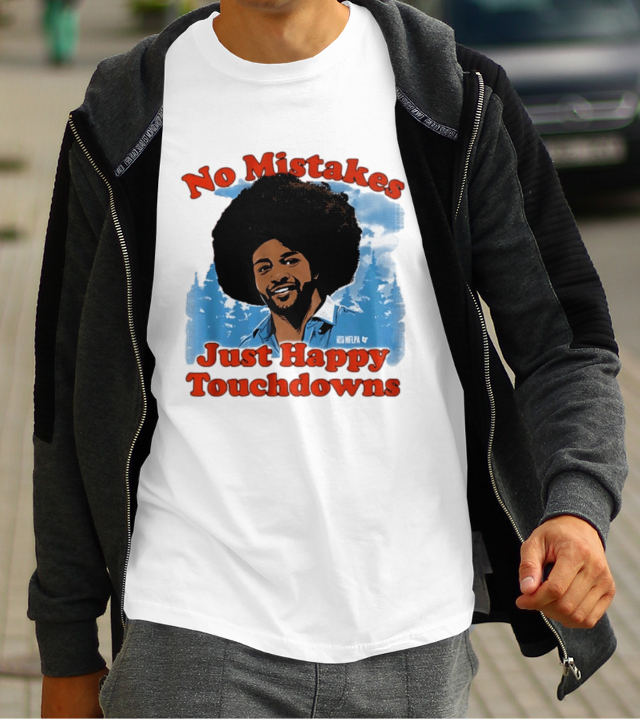 Rome Odunze No Mistakes Just Happy Little Touchdowns NFLPA T-Shirt