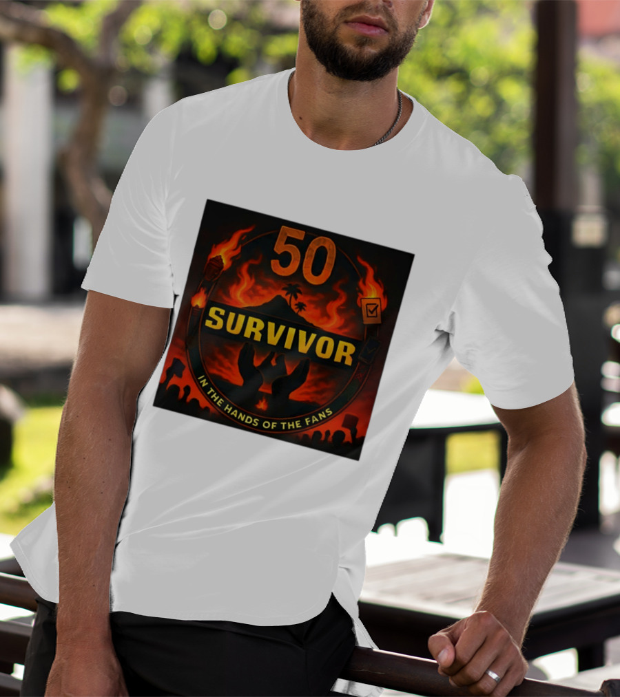 Survivor 50 Season Outwit Outplay Outlast In The Hands Of The Fans T-Shirt