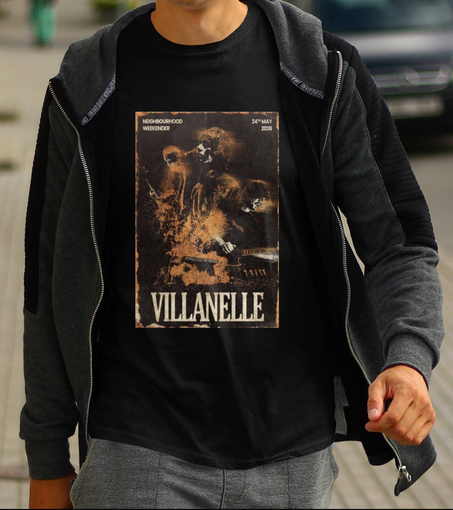 VILLANELLE Neighbourhood Weekender 24th May 2026 T-Shirt