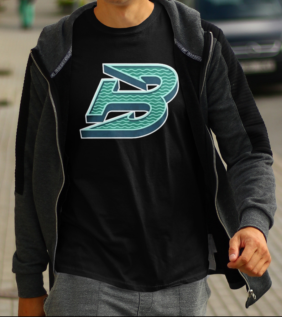 Boston Fleet Stadium Essentials Club Level B Wave T-Shirt