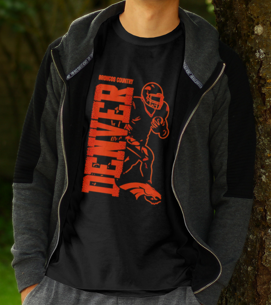 Broncos Country Denver Broncos Football Team Spirit T-Shirt
