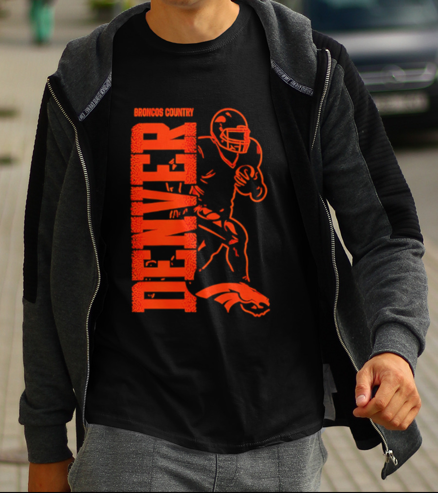 Broncos Country Denver Broncos Football Team Spirit T-Shirt