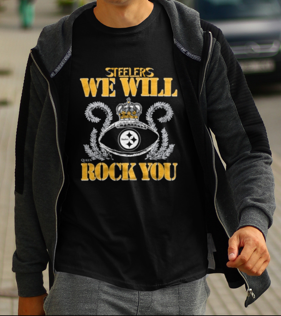 Steelers We Will Rock You 2026 Schedule Queen T-Shirt