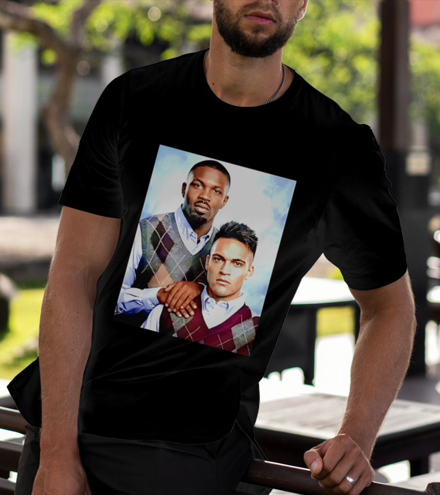 Marcus Thuram Lautaro Martinez Step Brothers Inter Milan T-Shirt