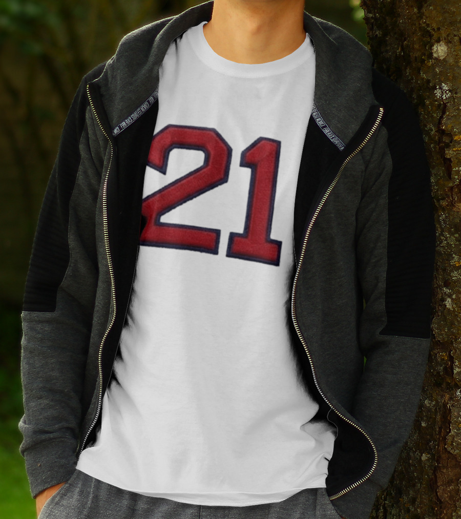 2026 Roger Clemens Boston No. 21 Hat Red 21 Embroidery T-Shirt