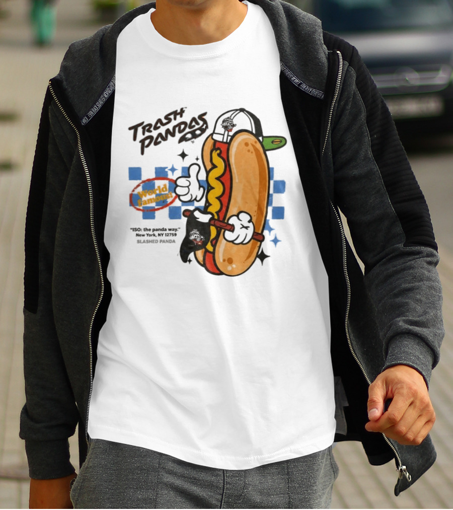Trash Pandas World Famoust Hot Dog Thumbs Up T-Shirt