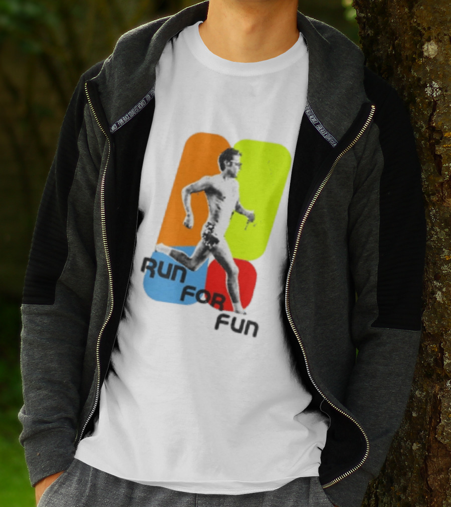 Run For Fun Harry Styles Colorful Running T-Shirt