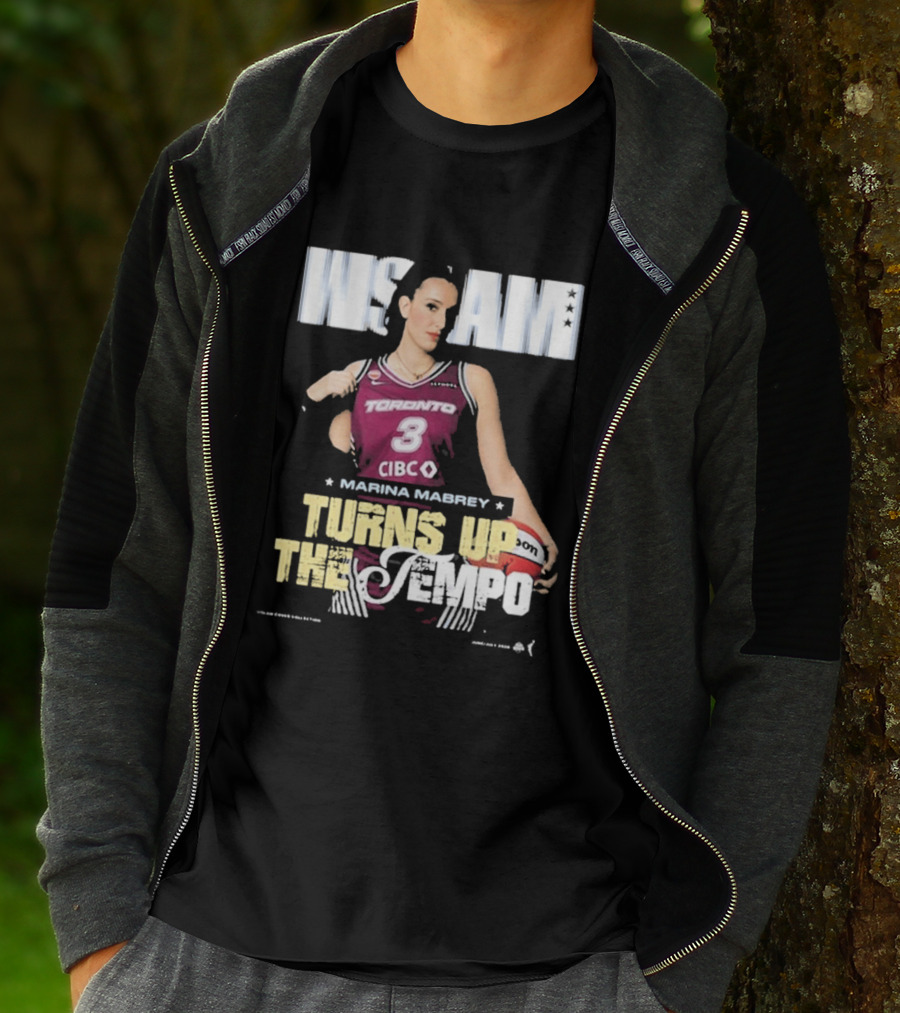 Slam 262 Marina Mabrey Toronto 3 CIBC Turns Up The Tempo T-Shirt