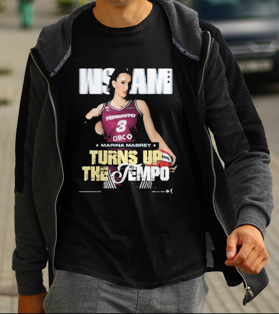 Slam 262 Marina Mabrey Toronto 3 CIBC Turns Up The Tempo T-Shirt