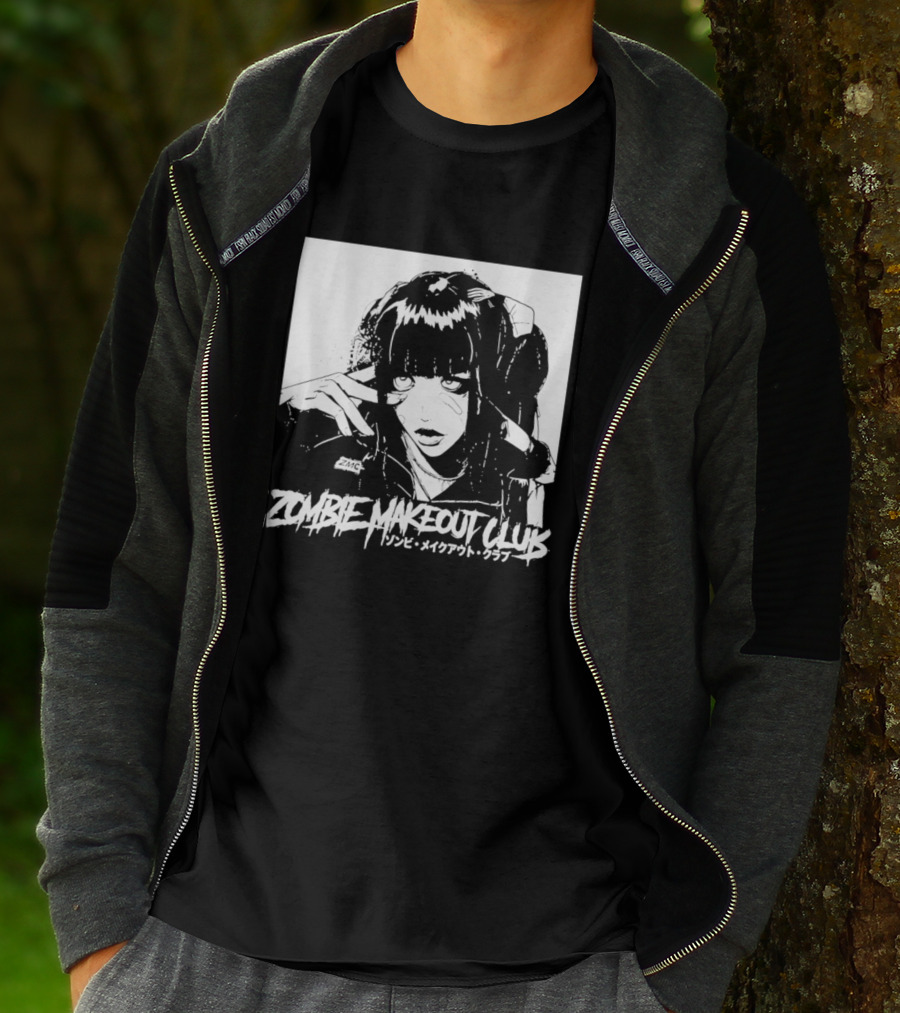 Zombie Makeout Club Manga Style Art Japanese T-Shirt