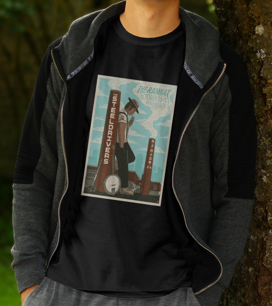 The SteelDrivers Concert The Ramkat Winston Salem October 16 17 2026 T-Shirt