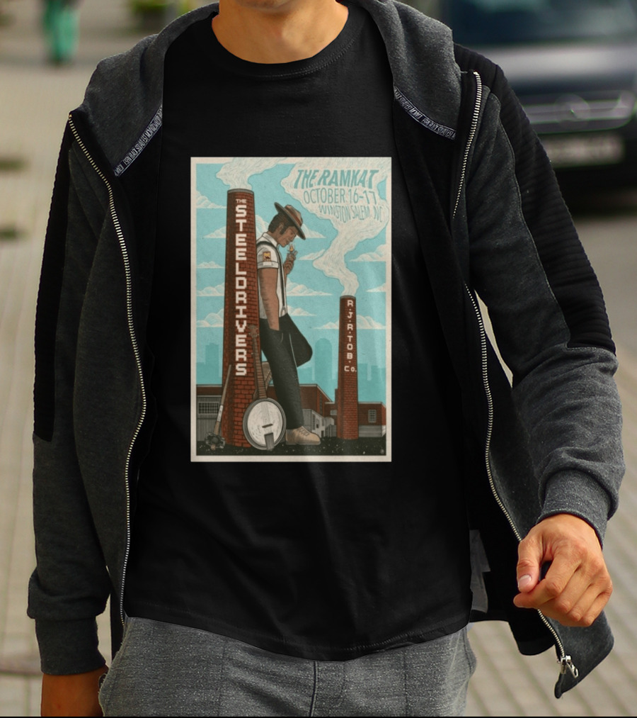 The SteelDrivers Concert The Ramkat Winston Salem October 16 17 2026 T-Shirt