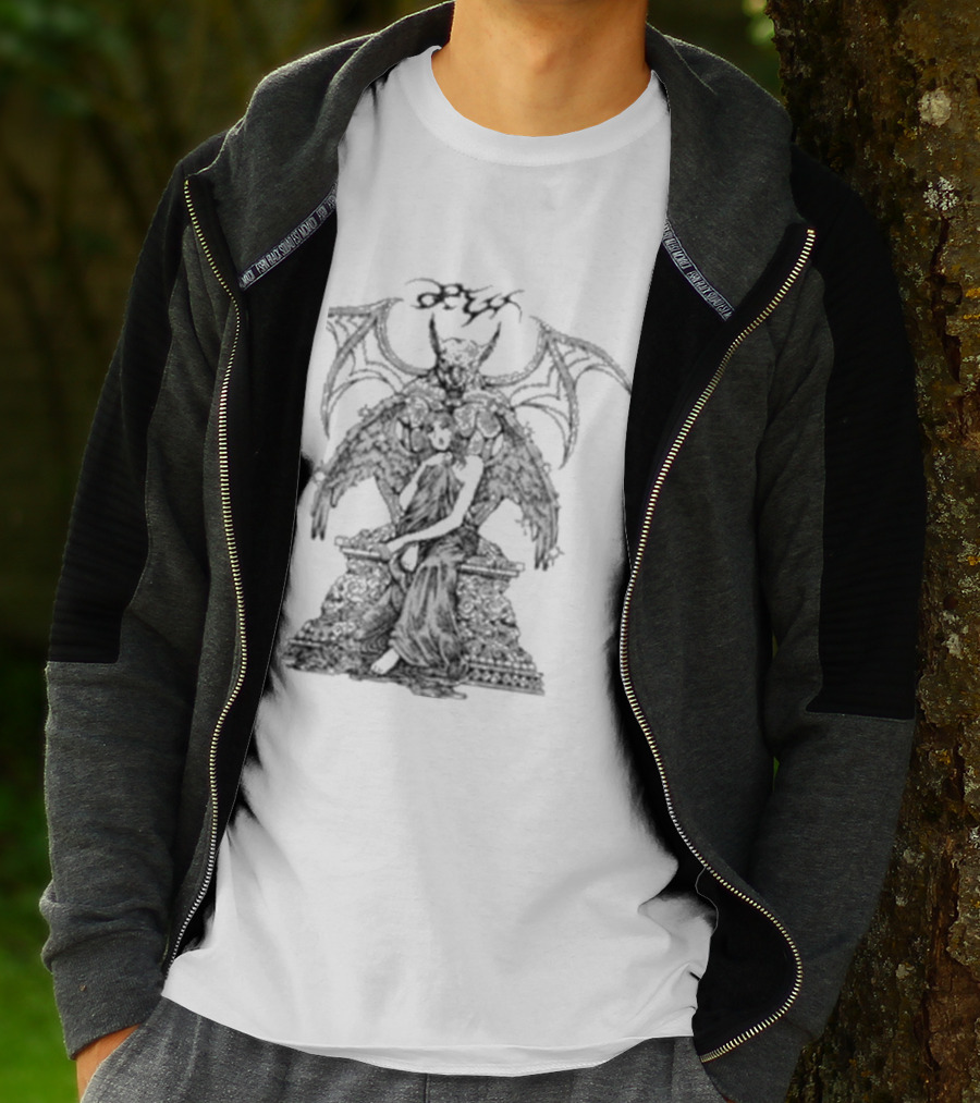 8Thwndr Gargoyle Winged Creature T-Shirt