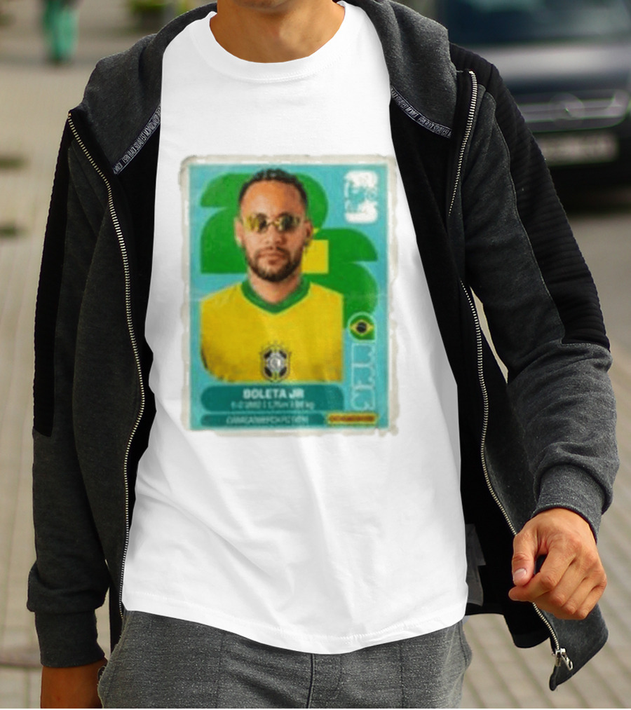 Boleta Jr 2023 Caracas Esporte Público Brasileira T-Shirt