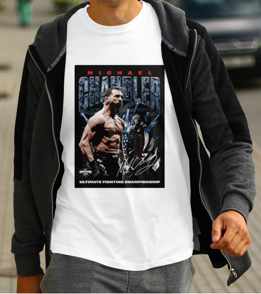 Michael Chandler UFC Ultimate Fighting Championship Freedom 250 T-Shirt