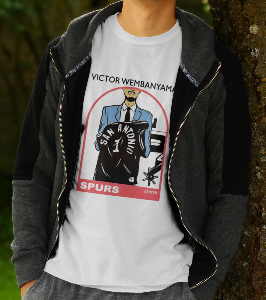 Victor Wembanyama San Antonio Spurs Number 1 T-Shirt