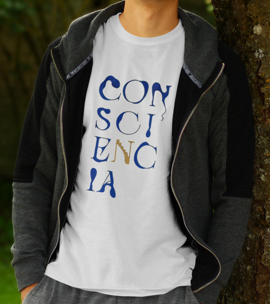 Tomorrowland Consciencia Stairs Dripping Font T-Shirt