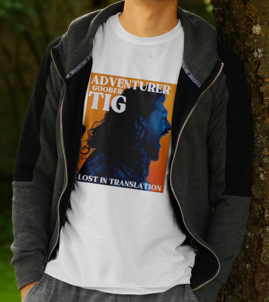 Adventurer Goober Tig Lost In Translation Vibrant Profile T-Shirt