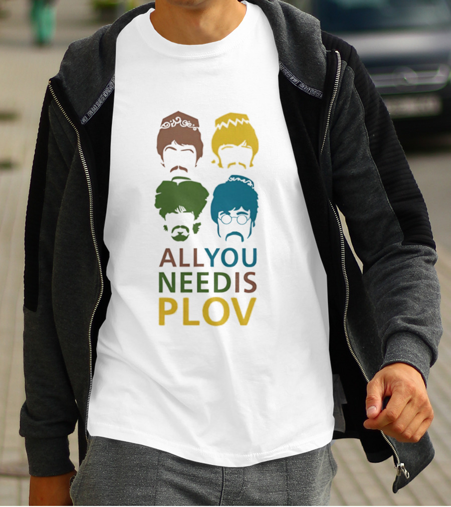 All You Need Is Plov Beatles Pop T-Shirt