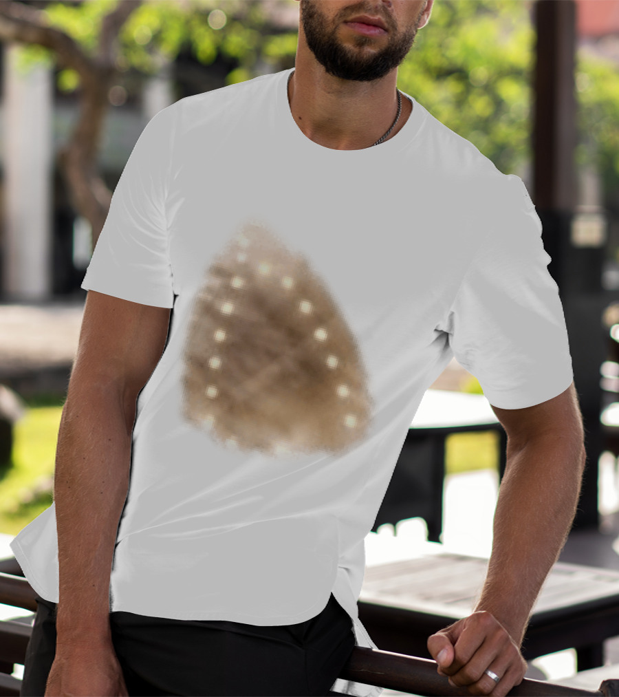 Peep Szczesny Iron Burnt Circle Light Shell T-Shirt
