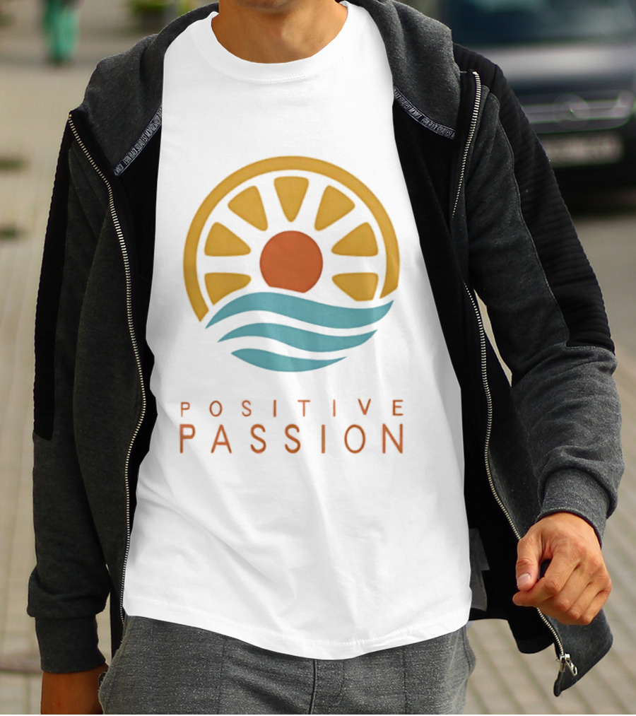 Positive Passion Sunrise Waves T-Shirt