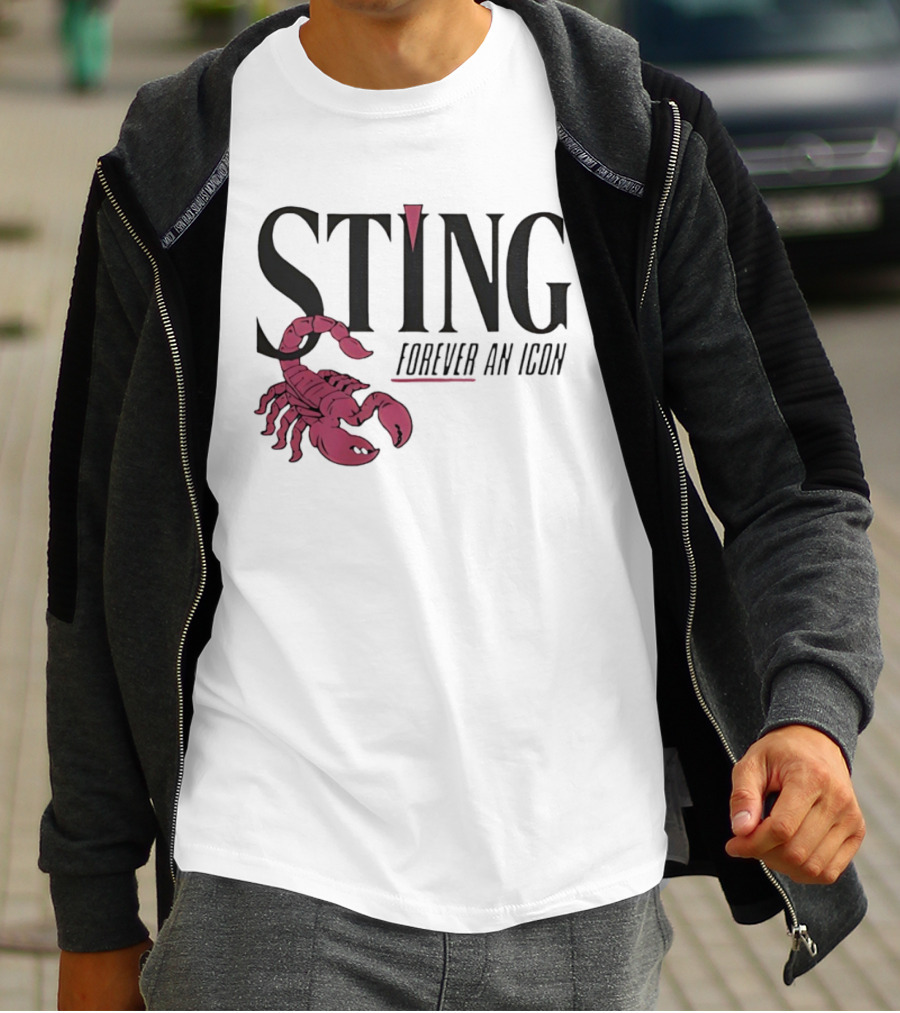 STING Forever An Icon Scorpion T-Shirt