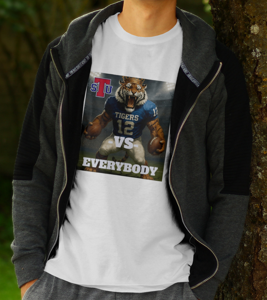 Tennessee State Tigers Football Vs Everybody Fierce Mascot Sports Rivalry T-Shirt