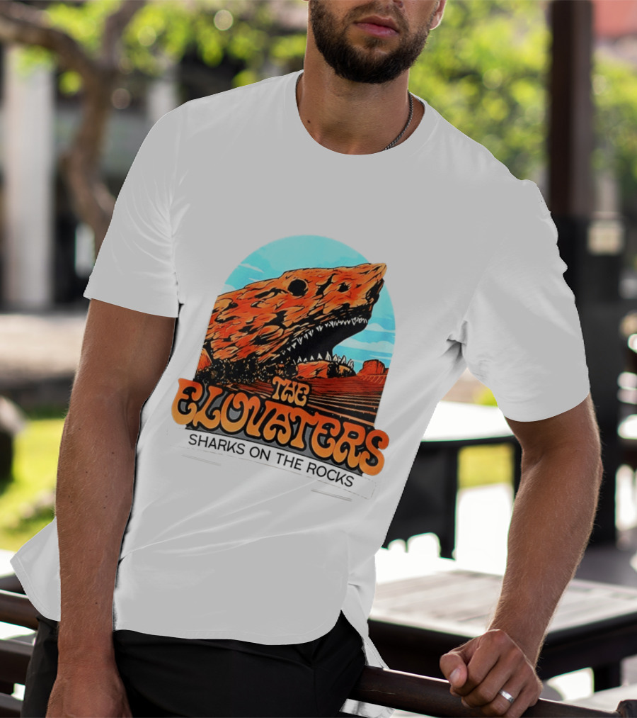 The Elovaters Sharks On The Rocks Red Rocks Amphitheatre Morrison Co May 2026 T-Shirt