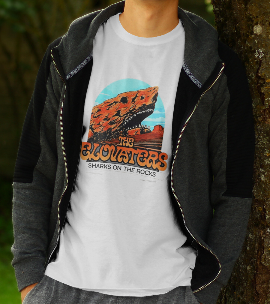 The Elovaters Sharks On The Rocks Red Rocks Amphitheatre Morrison Co May 2026 T-Shirt