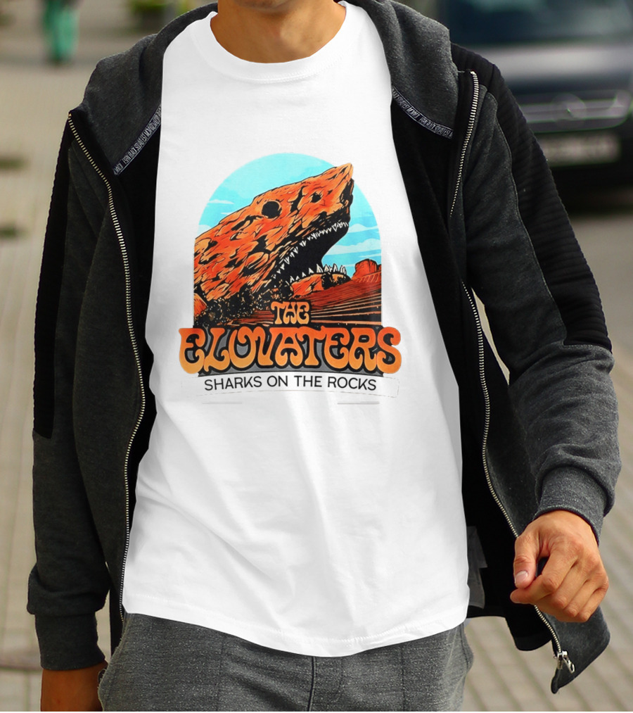 The Elovaters Sharks On The Rocks Red Rocks Amphitheatre Morrison Co May 2026 T-Shirt