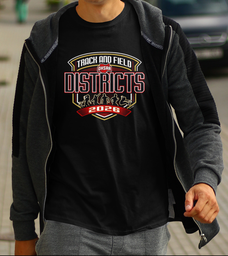 2026 OHSAA Track And Field Districts Competition T-Shirt