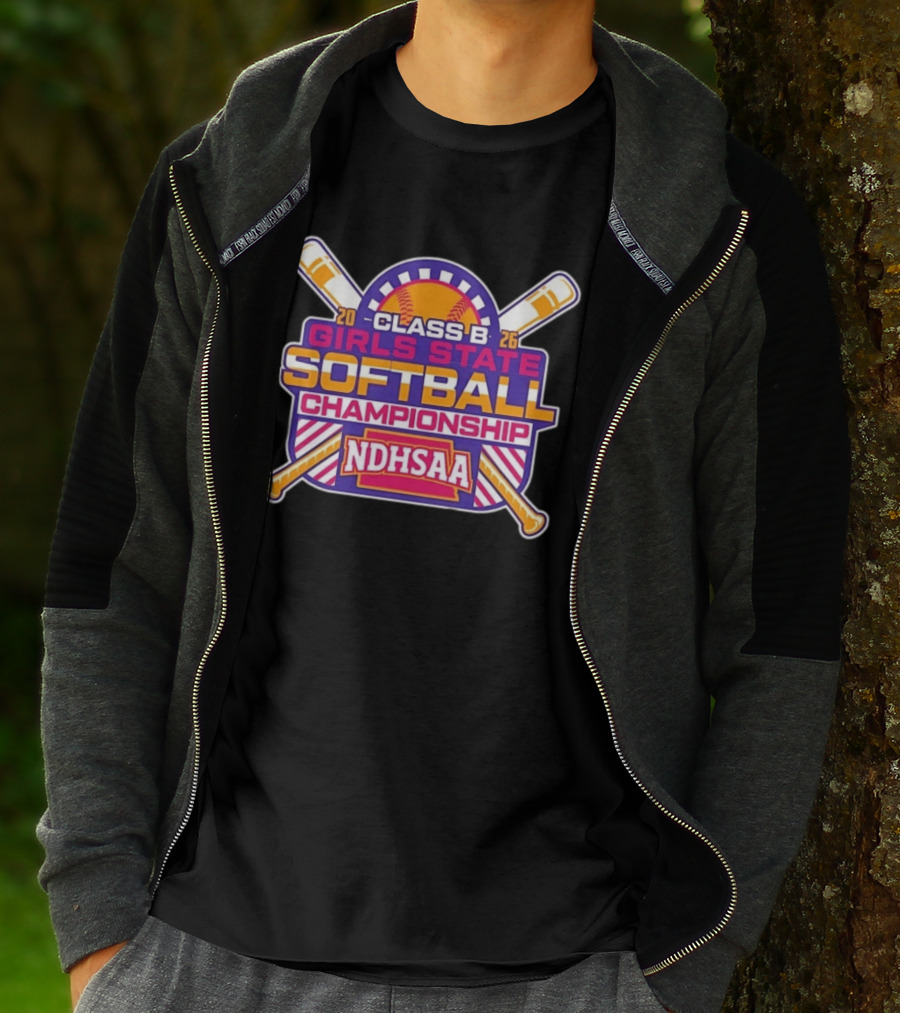 NDHSAA Class B Girls State Softball Championship 2026 T-Shirt