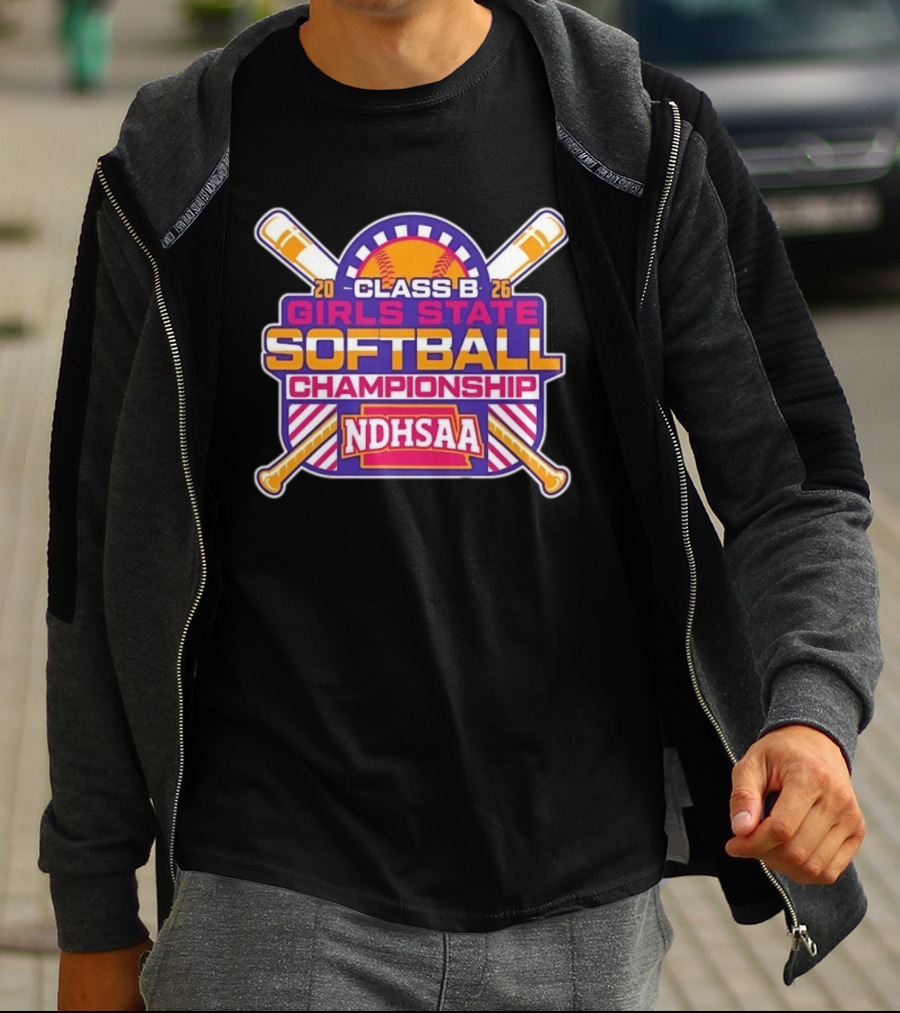 NDHSAA Class B Girls State Softball Championship 2026 T-Shirt